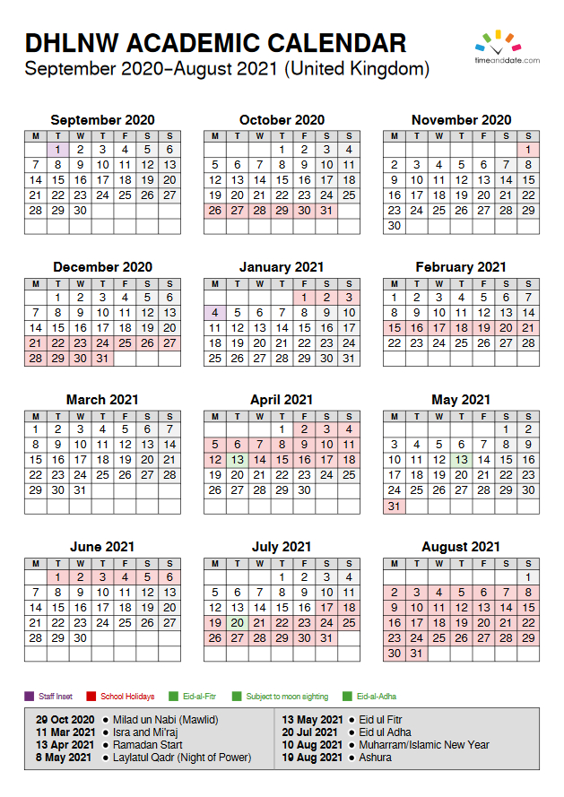 Ul Academic Calendar 2021 | Calendar 2021