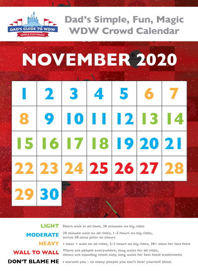 May 2022 Wdw Crowd Calendar Calendar Template 2023