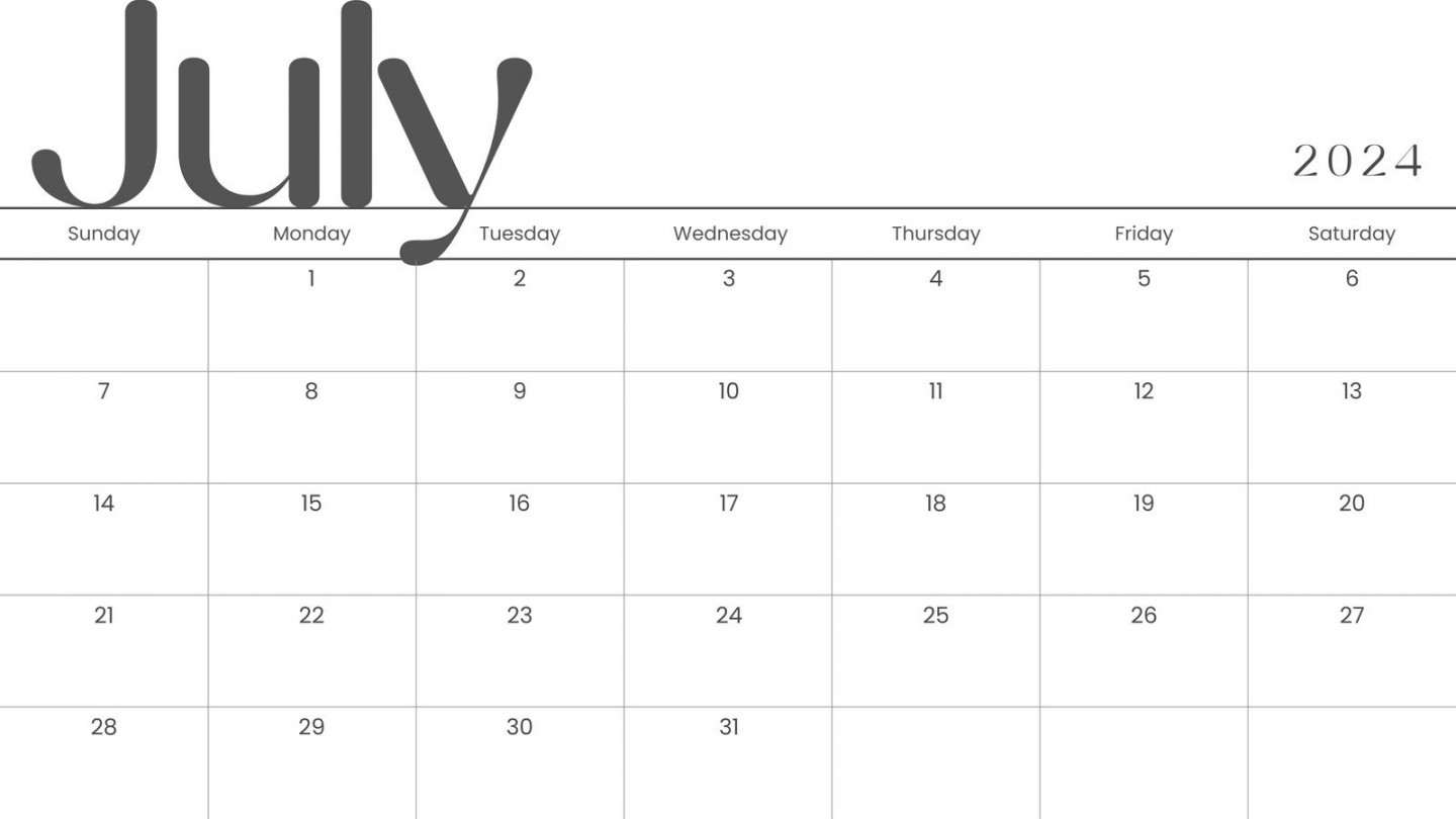 Free printable, custom July  calendar templates  Canva