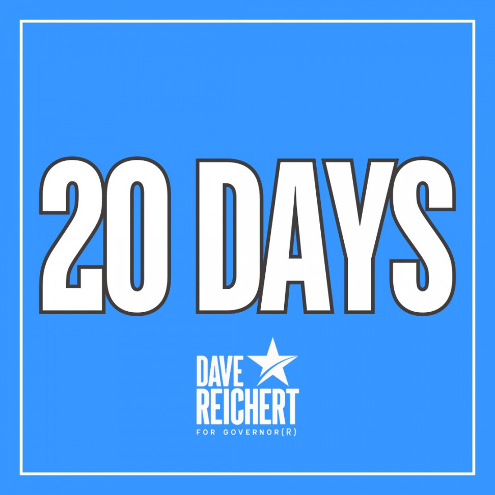 Dave Reichert For Governor on X: "There are  days until the