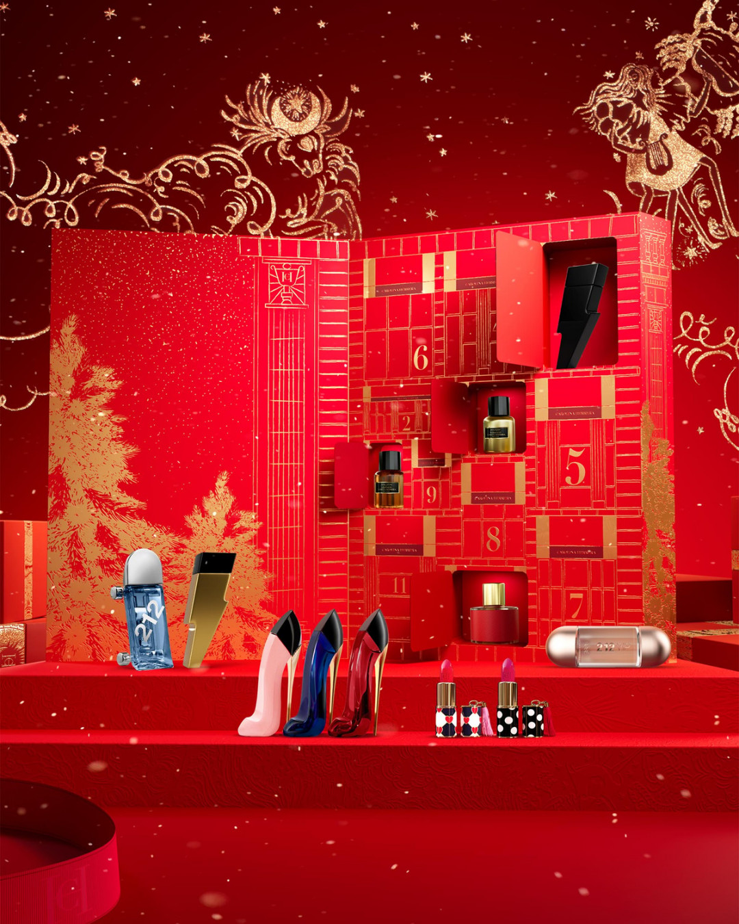 Carolina Herrera Beauty Advent Calendar  Carolina Herrera