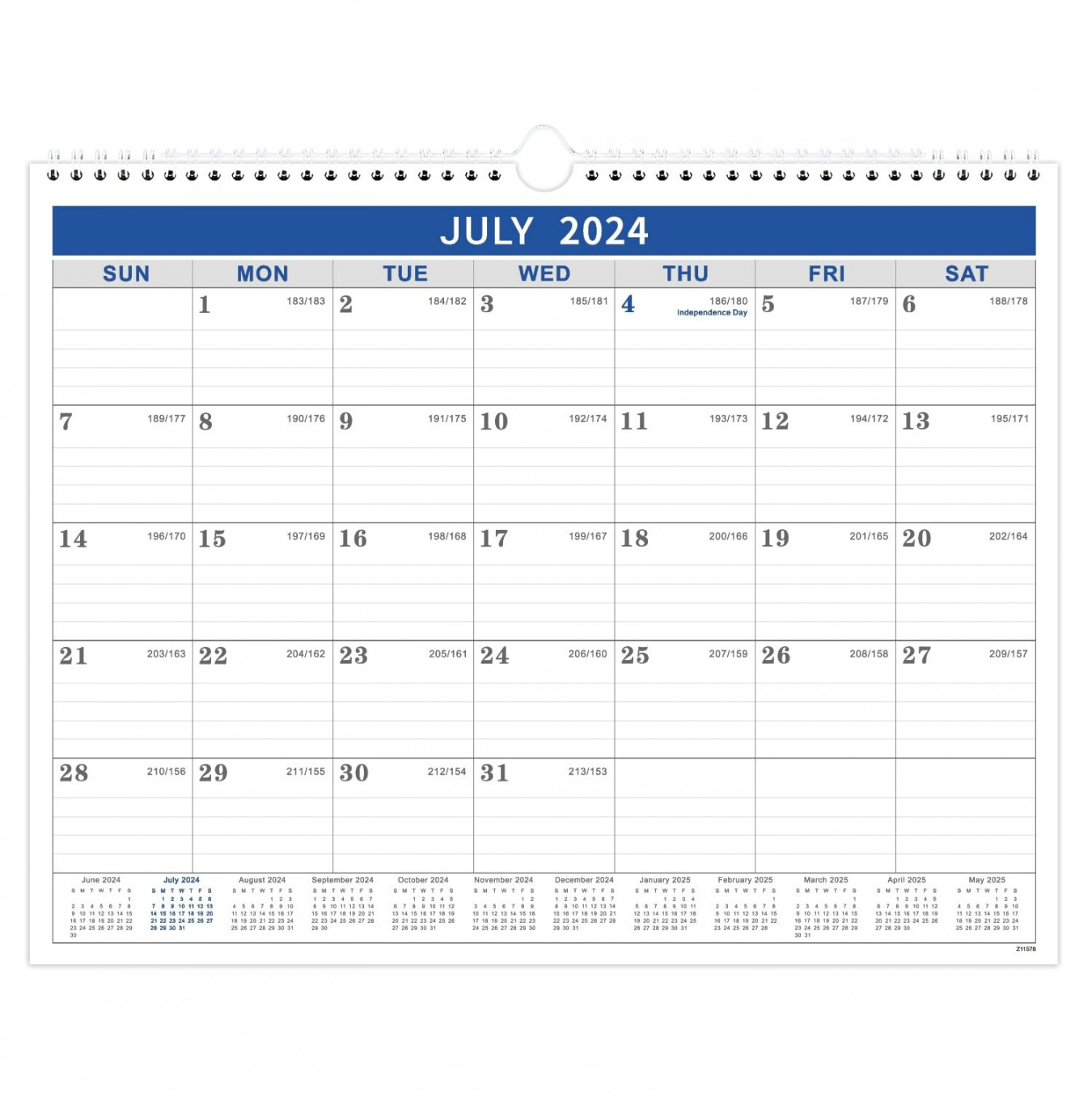 Wall Calendar - - - Wall Calendar from Oct.  to Dec.  , Calendar - With Julian Date, .