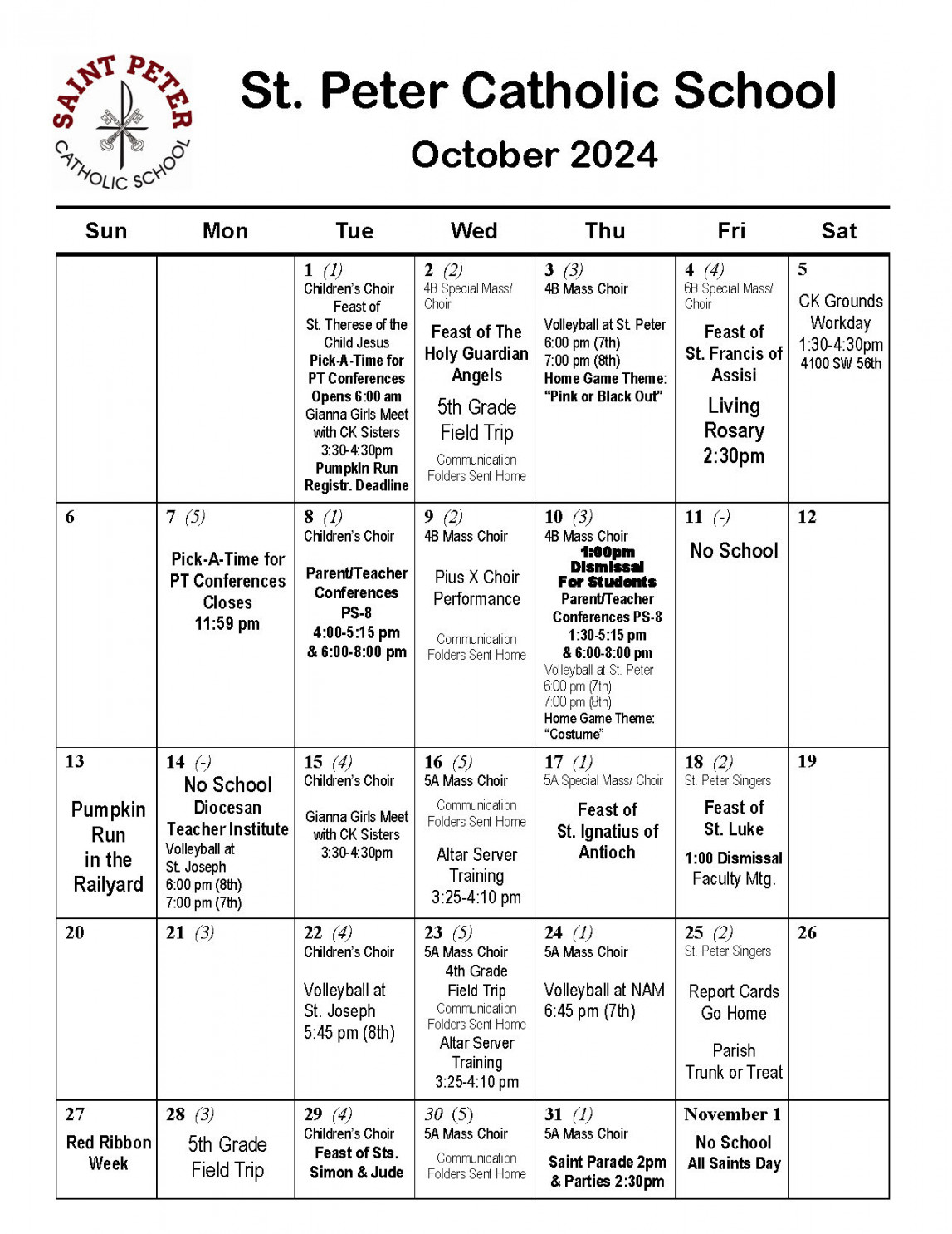 School Calendar