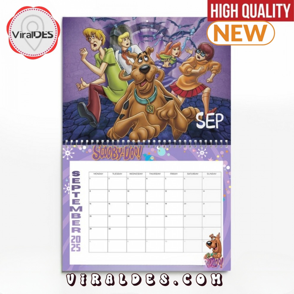 Scooby-Doo Happy New Year  Calendar - Viraldes Store