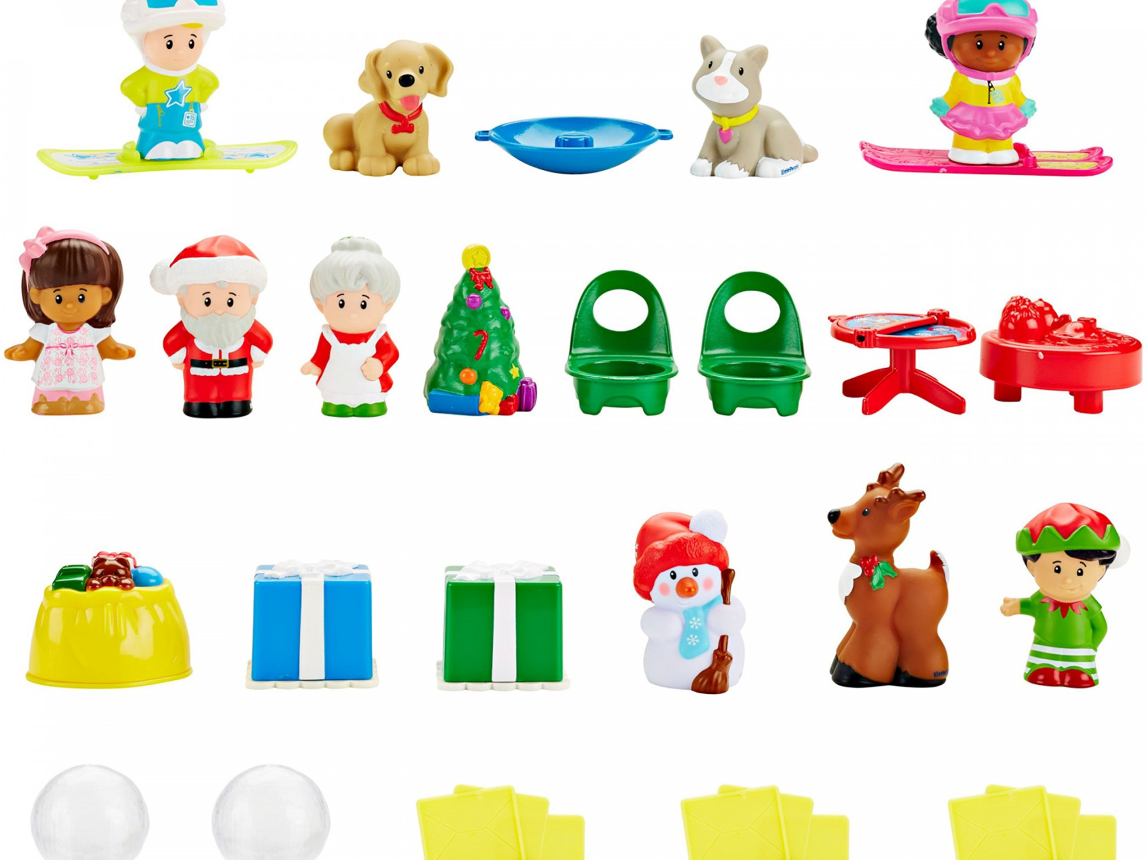 Fisher-Price Little People Toddler Toys Advent Calendar, Set Of  Figures  & Accessories For Christmas Play Ages + Years