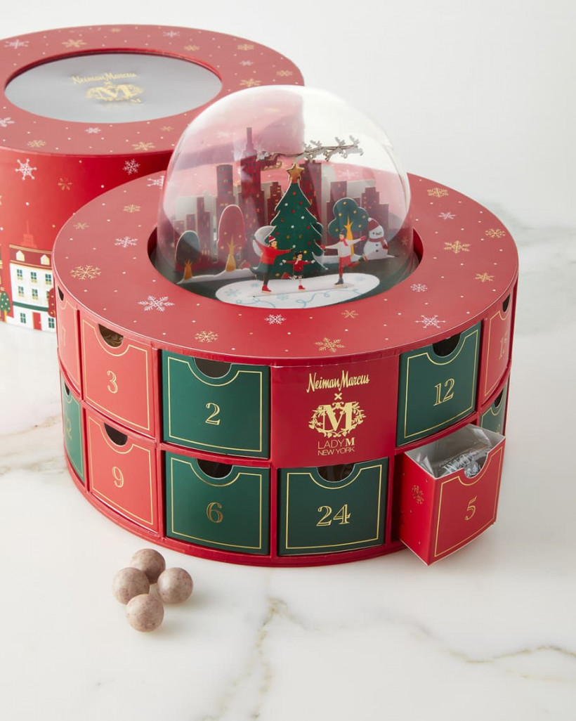 Lady M Confections Co Exclusive Snow Globe Advent Calendar  Horchow