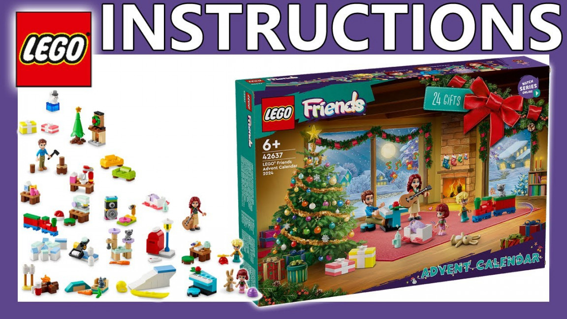 LEGO instructions  Advent Calendar     LEGO Friends