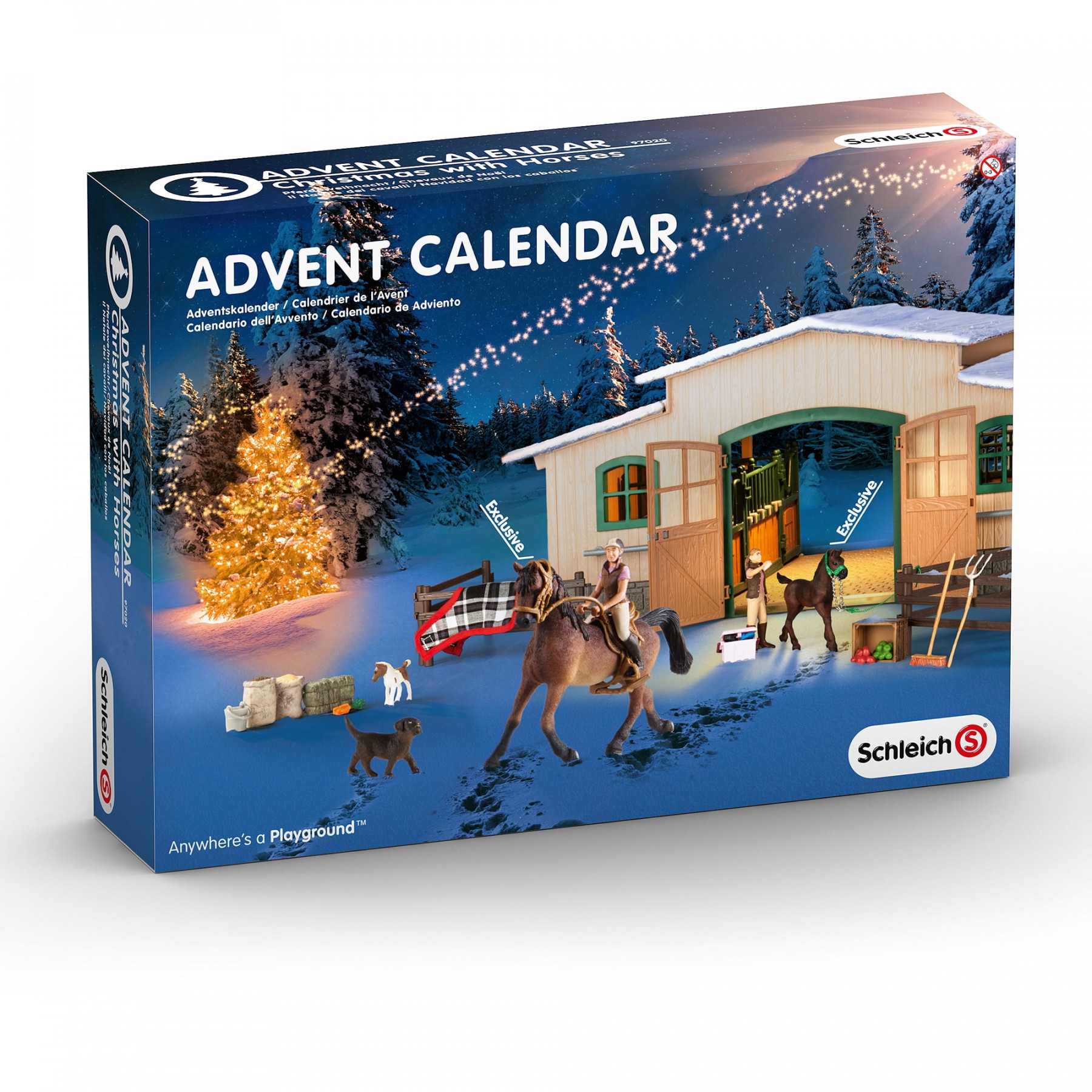 Horse Advent Calendar Schleich   scomputers