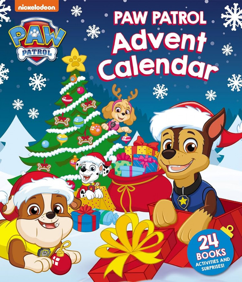 PAW PATROL Advent Calendar: The perfect keepsake advent gift for all PAW  Patrol Fans at Christmas ages  and up