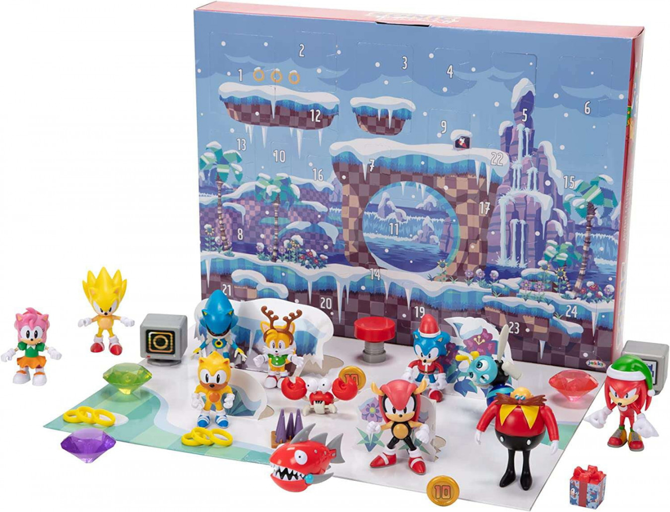 Sonic The Hedgehog Advent Calendar  Surprises with Exclusive Collectible  New