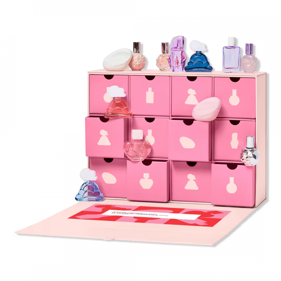 Ariana Grande pc Holiday Vault Advent Library Perfume Set LIMITED EDITION!! Ariana Grande pc Holiday Vault Advent Library Perfume Set LIMITED EDITION!!